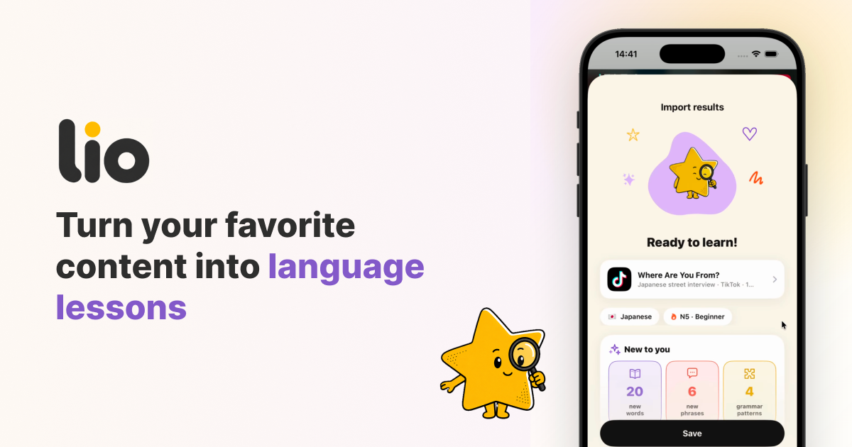 Built the "ReciMe but for language phrases" app I kept wishing existed logo